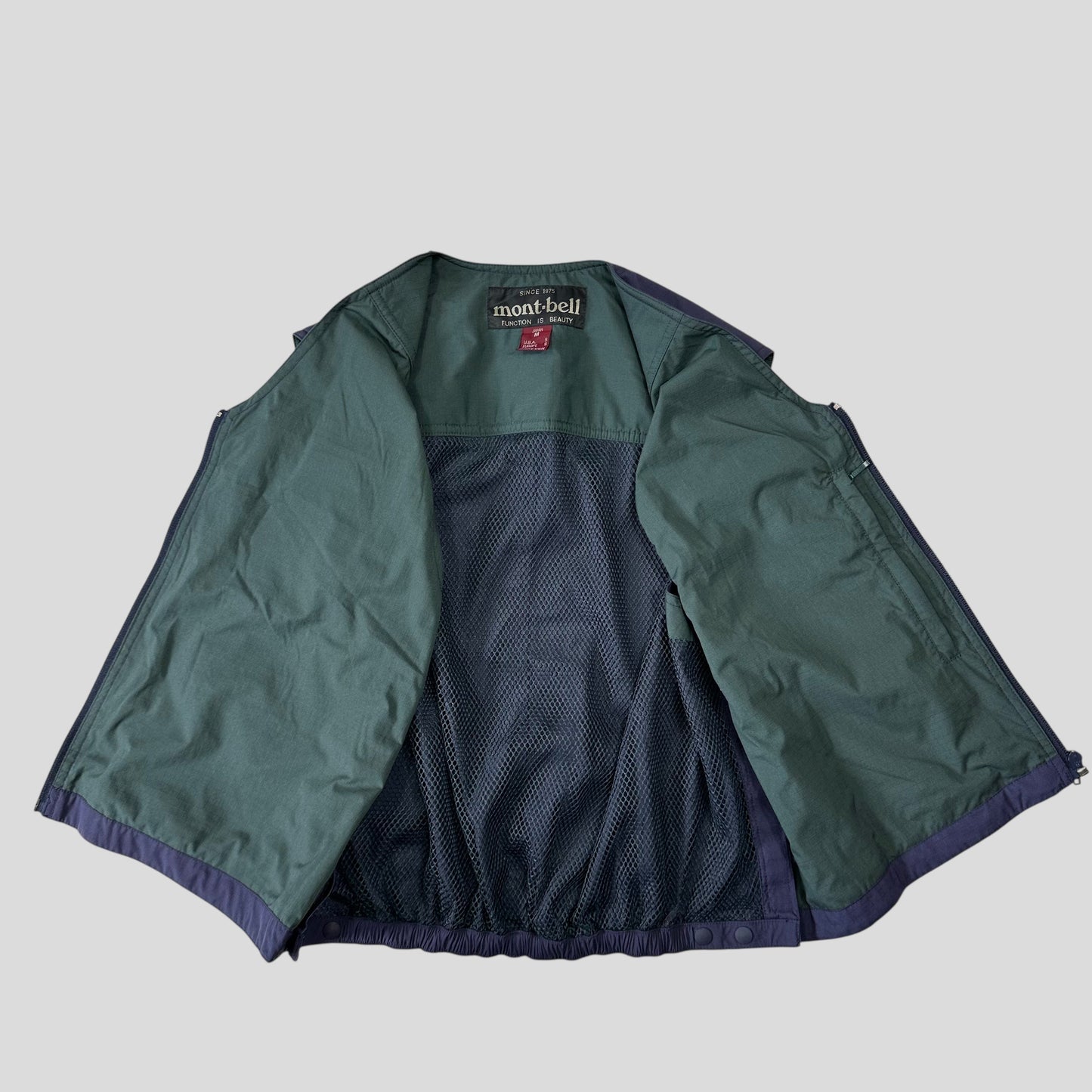 Montbell 00’s Multipocket Ripstop Nylon Utility Vest - S