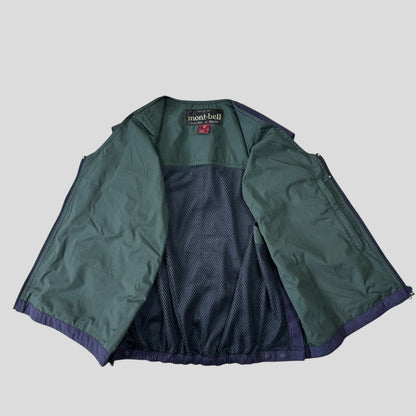 Montbell 00’s Multipocket Ripstop Nylon Utility Vest - S | Purple