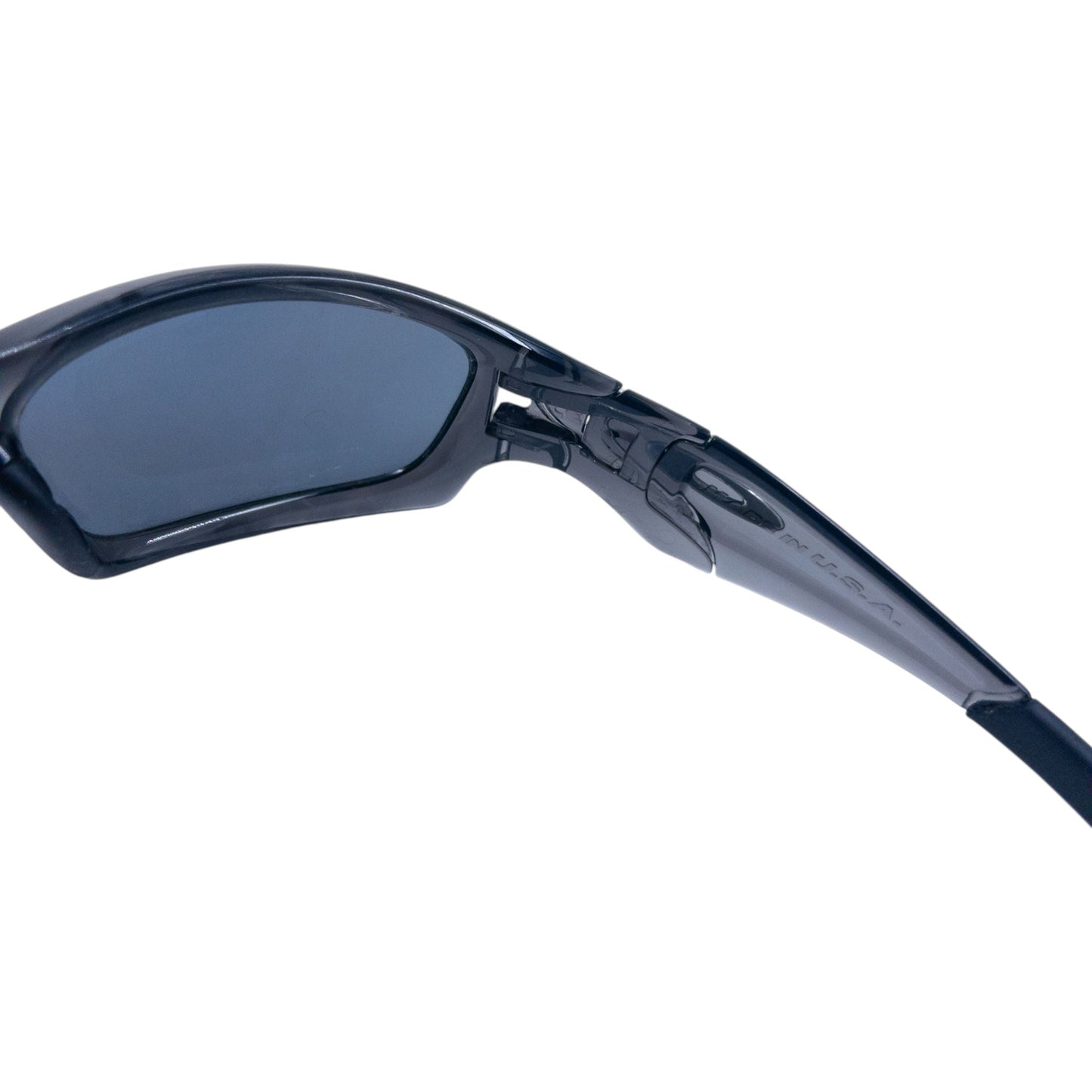 Vintage 2007 Oakley Straight Jacket Grey Smoke Sunglasses