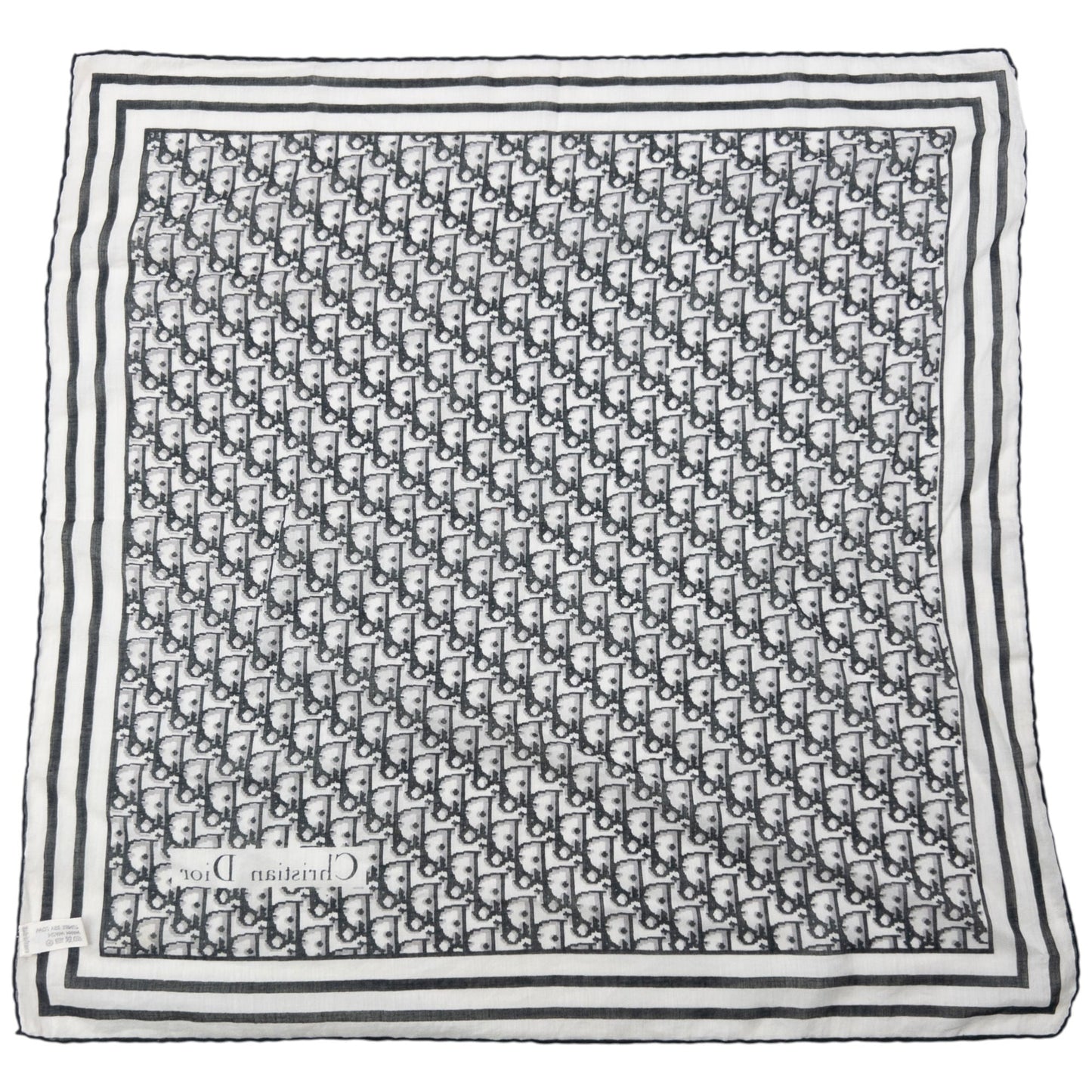 Vintage 90s Dior Monogram Scarf