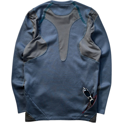 Nike Lab x Gyakusou Dri Fit Long Sleeve Top M | Medium, Blue