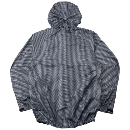 Vintage 2000s Nike Check Zip Up Jacket Size M | Medium, Grey