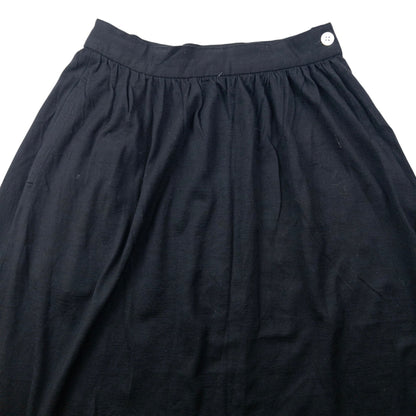 Vintage 90s Comme Des Garçons Tricot Embroidered Skirt Womens Size W23 | XS, Black