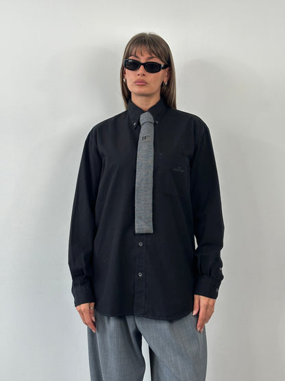 Armani Jeans 1990s Cotton Logo Shirt - L/XL