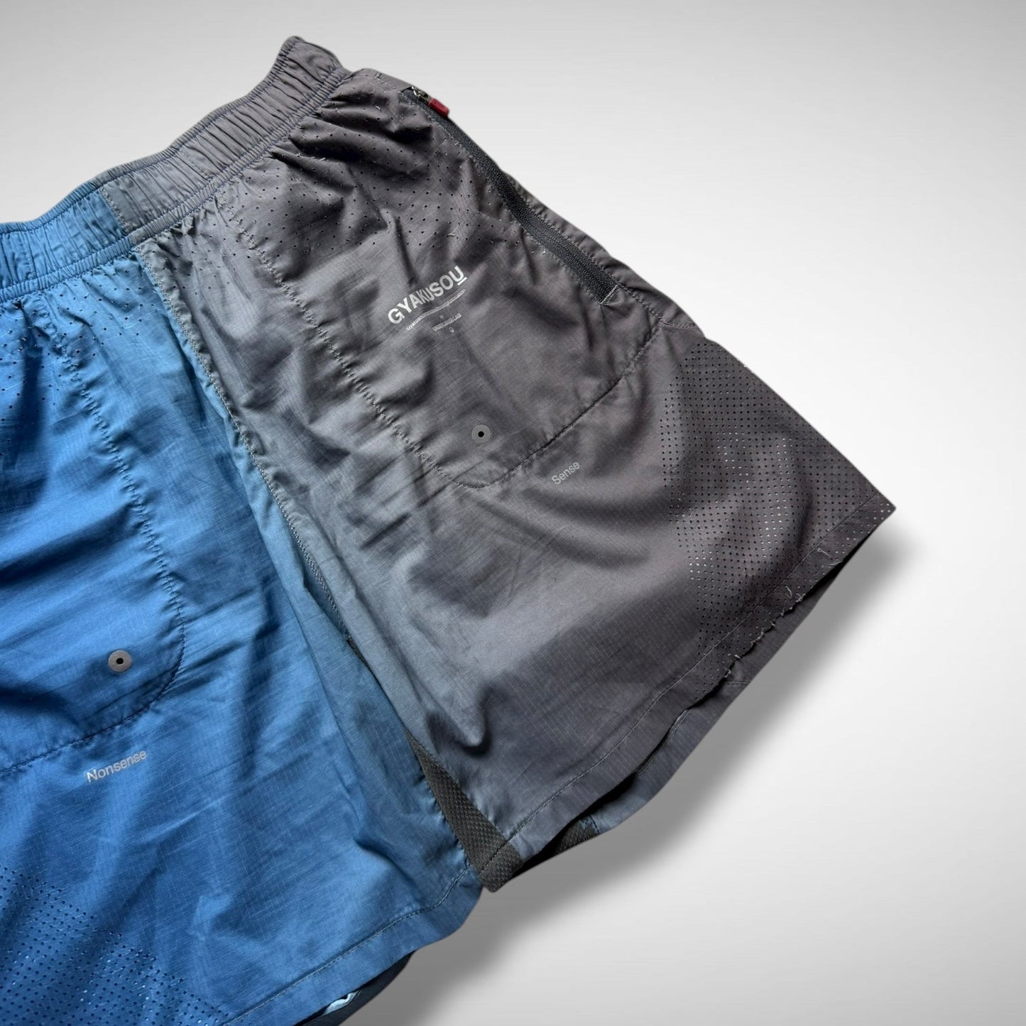 Nike x UNDERCOVER Gyakusou Fade ‘(Non)sense’ Shorts (2014)