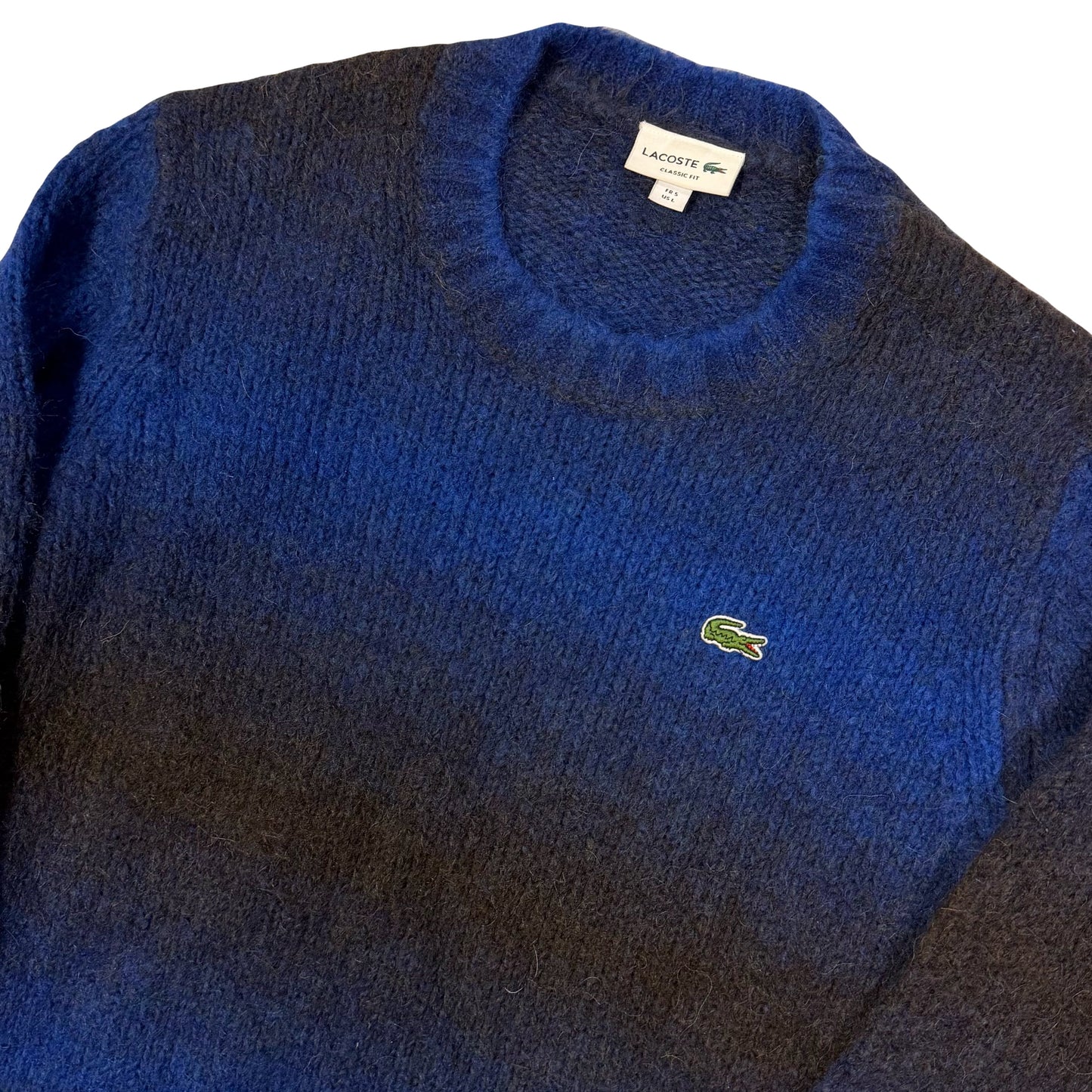Lacoste Knitted Sweatshirt In Blue (L) | Lacoste, Blue