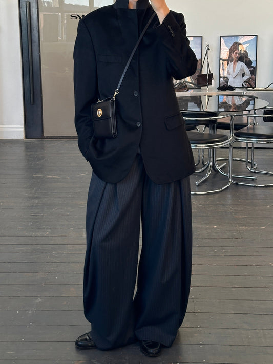 Loro Piana Pure Brushed Wool Single Breasted Blazer - 42R/L