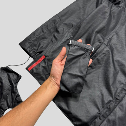 Prada Sport 1999 Hydrophobic Taped Seam Reversible Glove Jacket - IT50 (L) | Default Title, Multicoloured