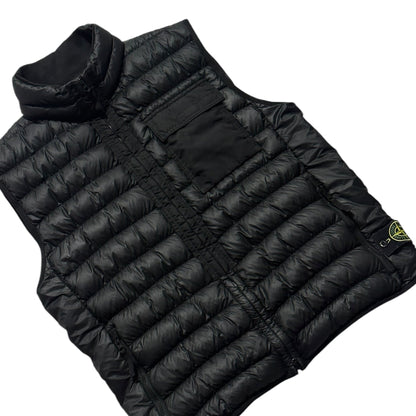 Stone Island Garment Dyed Micro Yarn Down Gilet Body Warmer