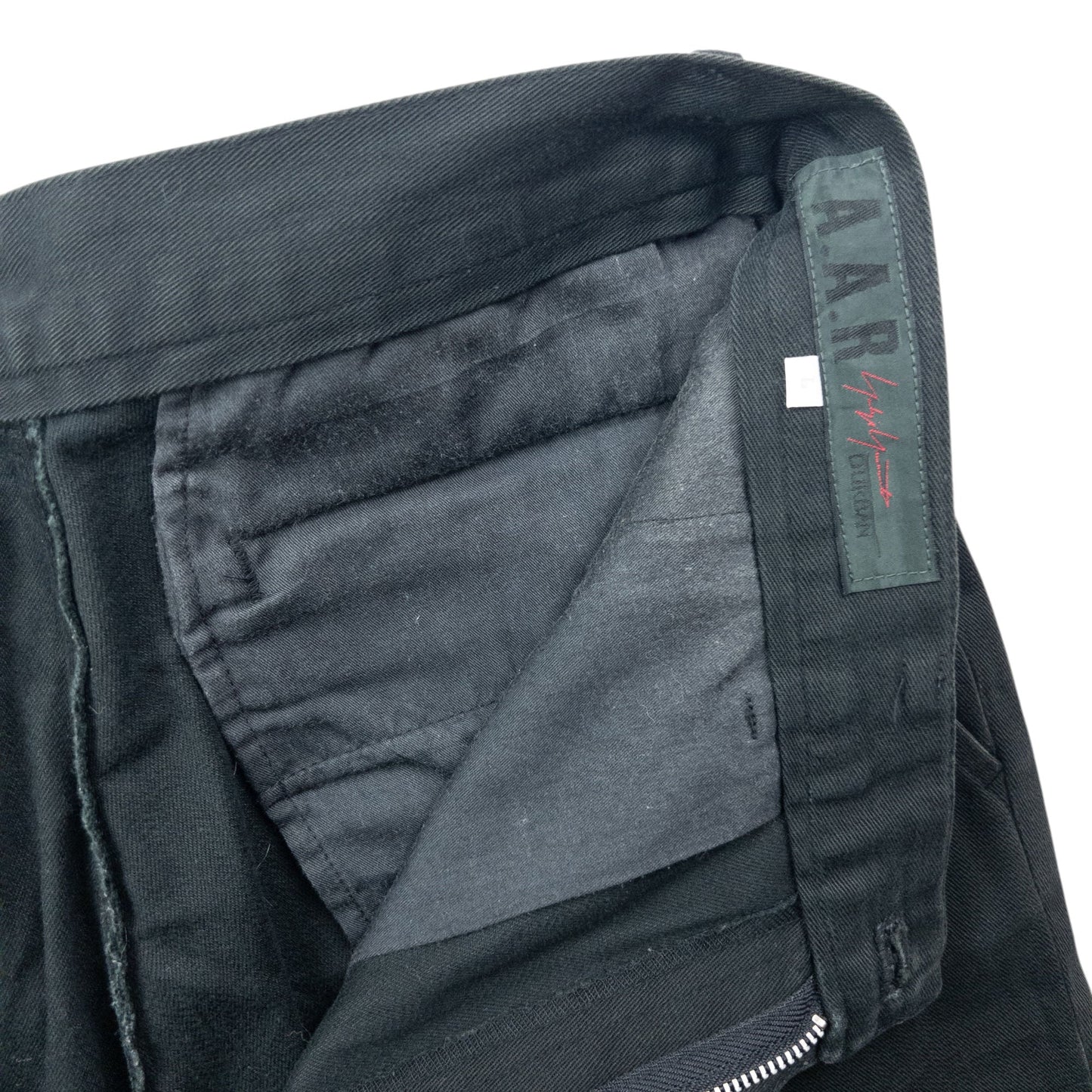 Vintage 90s Yohji Yamamoto D'Urban A.A.R Trousers Size W30 | W30, Black