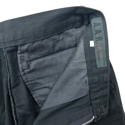 Vintage 90s Yohji Yamamoto D'Urban A.A.R Trousers Size W30 | W30, Black
