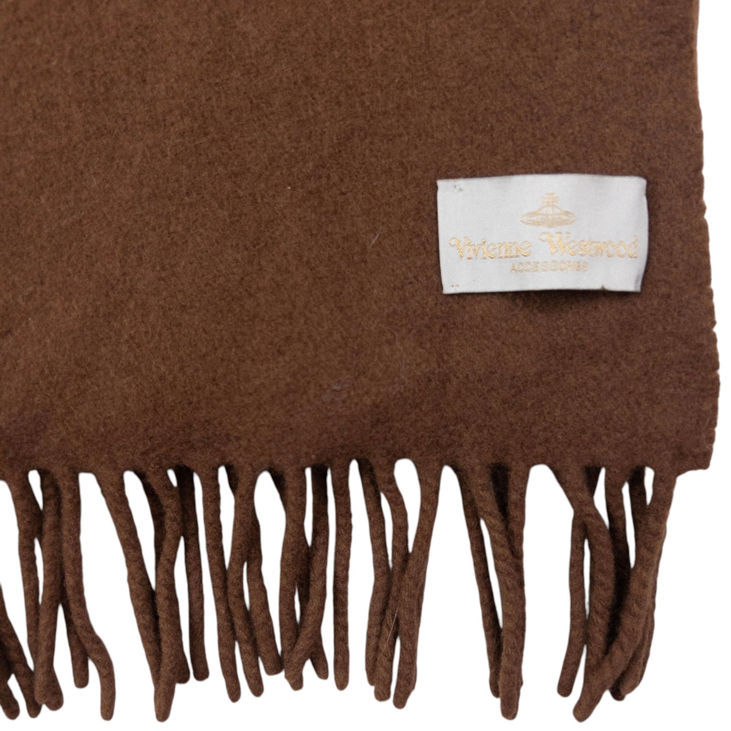 Vintage Vivienne Westwood Wool Tassel Scarf