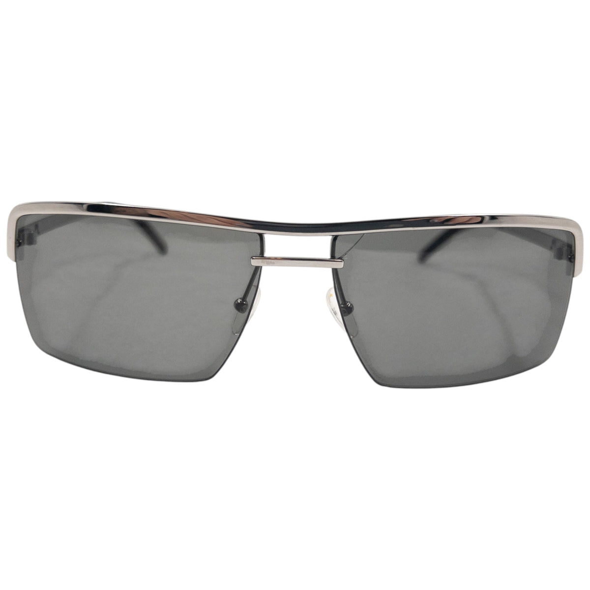 Vintage Gucci Rimless Sunglasses | O/S, Grey