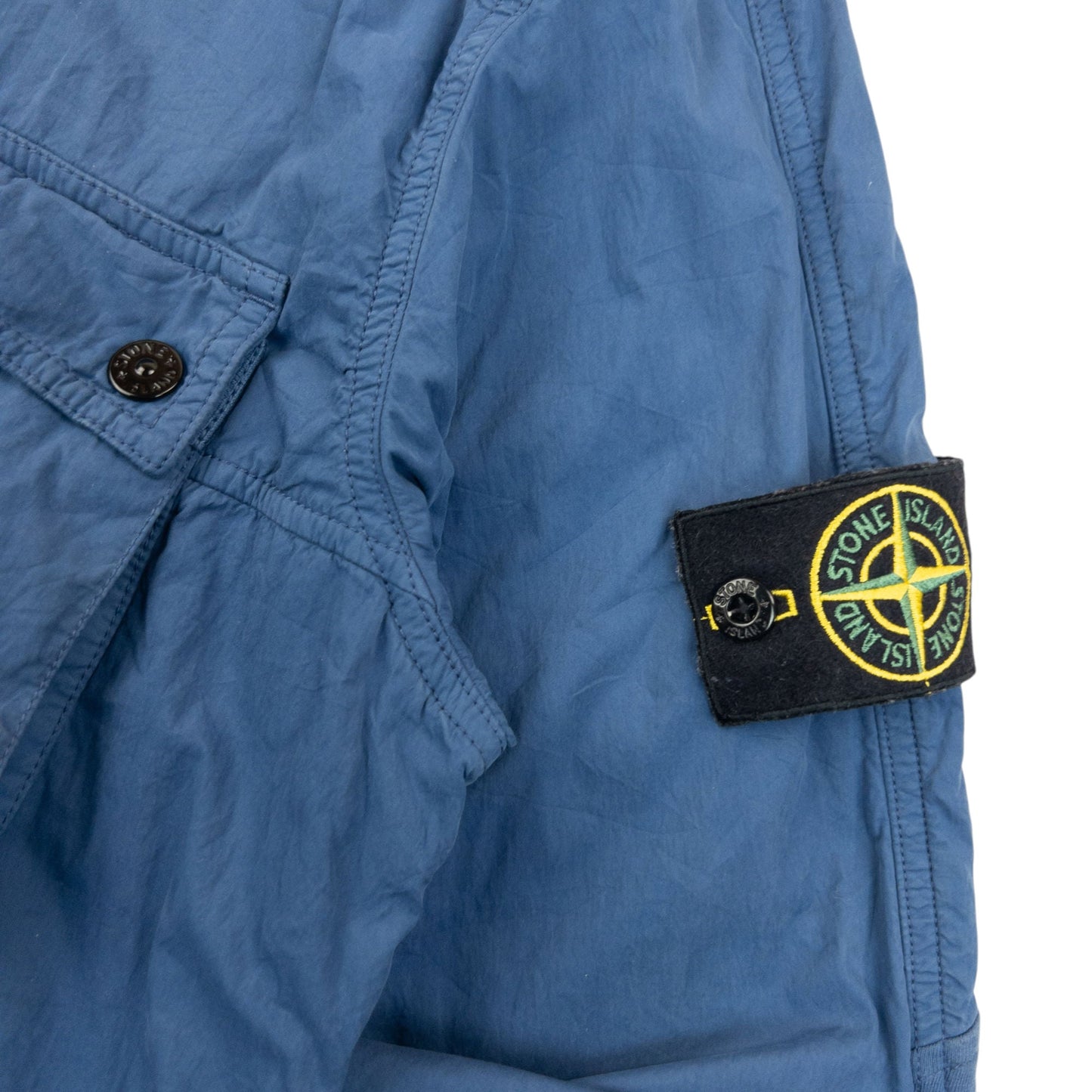 2013 Stone Island Zip Up Jacket Size M | Medium, Blue
