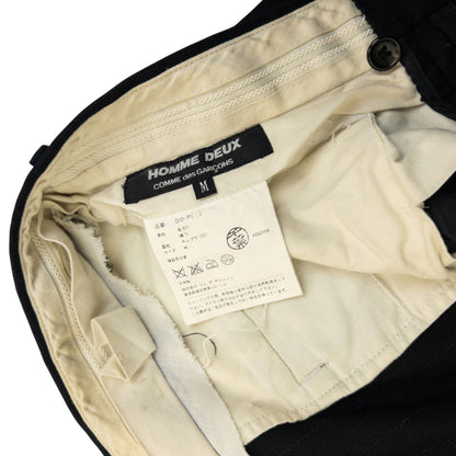 Vintage 2009 Comme Des Garçons HOMME DEUX Trousers Size W33 | W33, Black