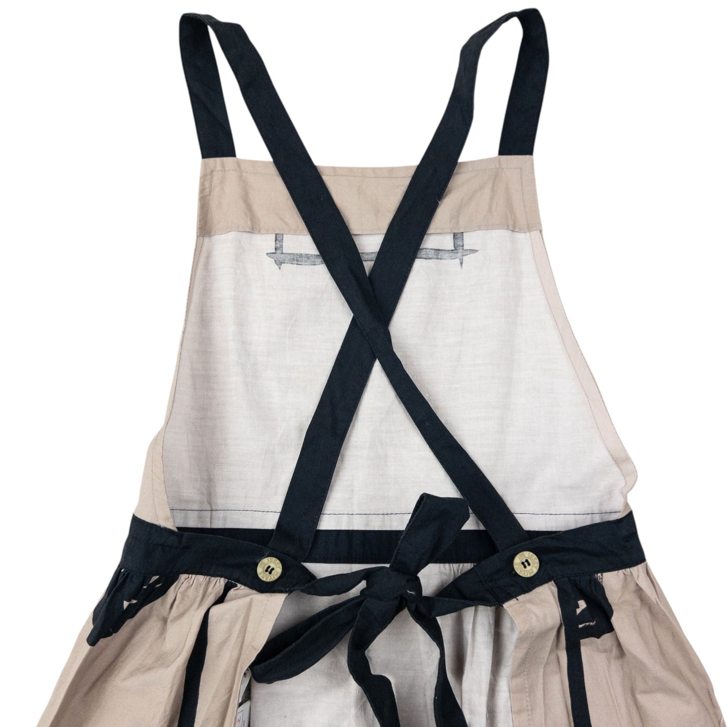 Vintage 90s Issey Miyake Apron | O/S, Beige