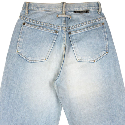 Vintage Gaultier Jean's Embossed Denim Jeans Size W26