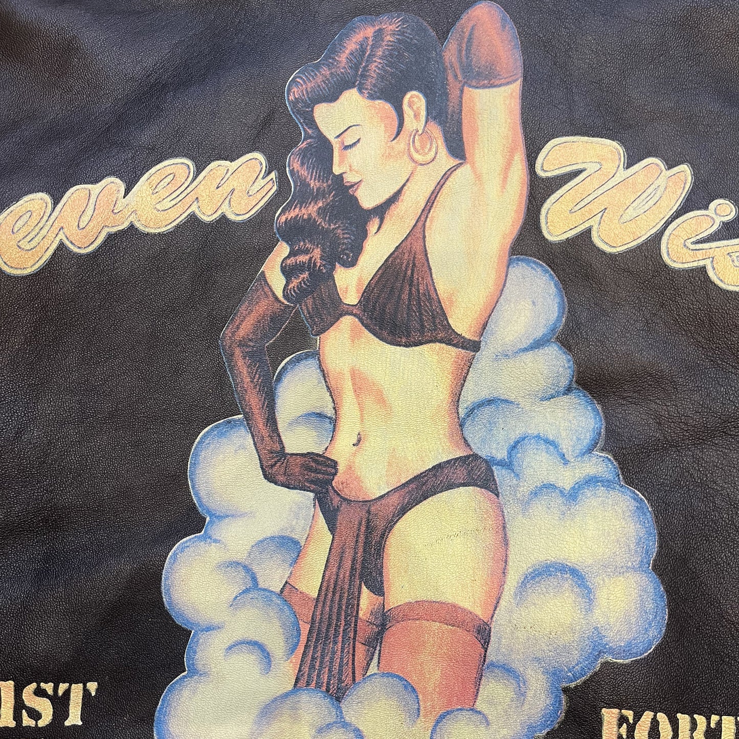 Avirex 'Seven Wishes' A2 Leather Flight Jacket - L