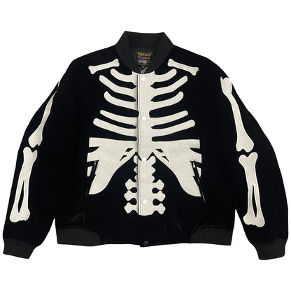 Vanson Leathers 50th Anniversary Skeleton Bomber Jacket - XL