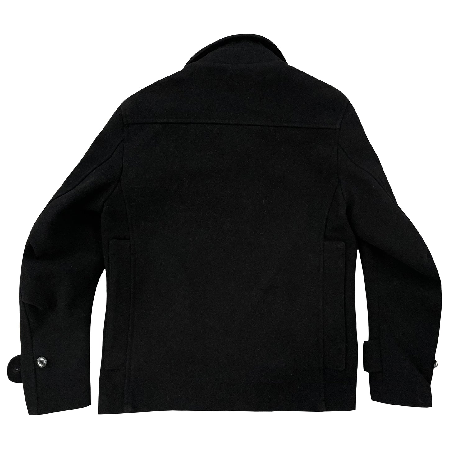 Vanson Leathers Wool Motorcycle Jacket - S | Small, Black