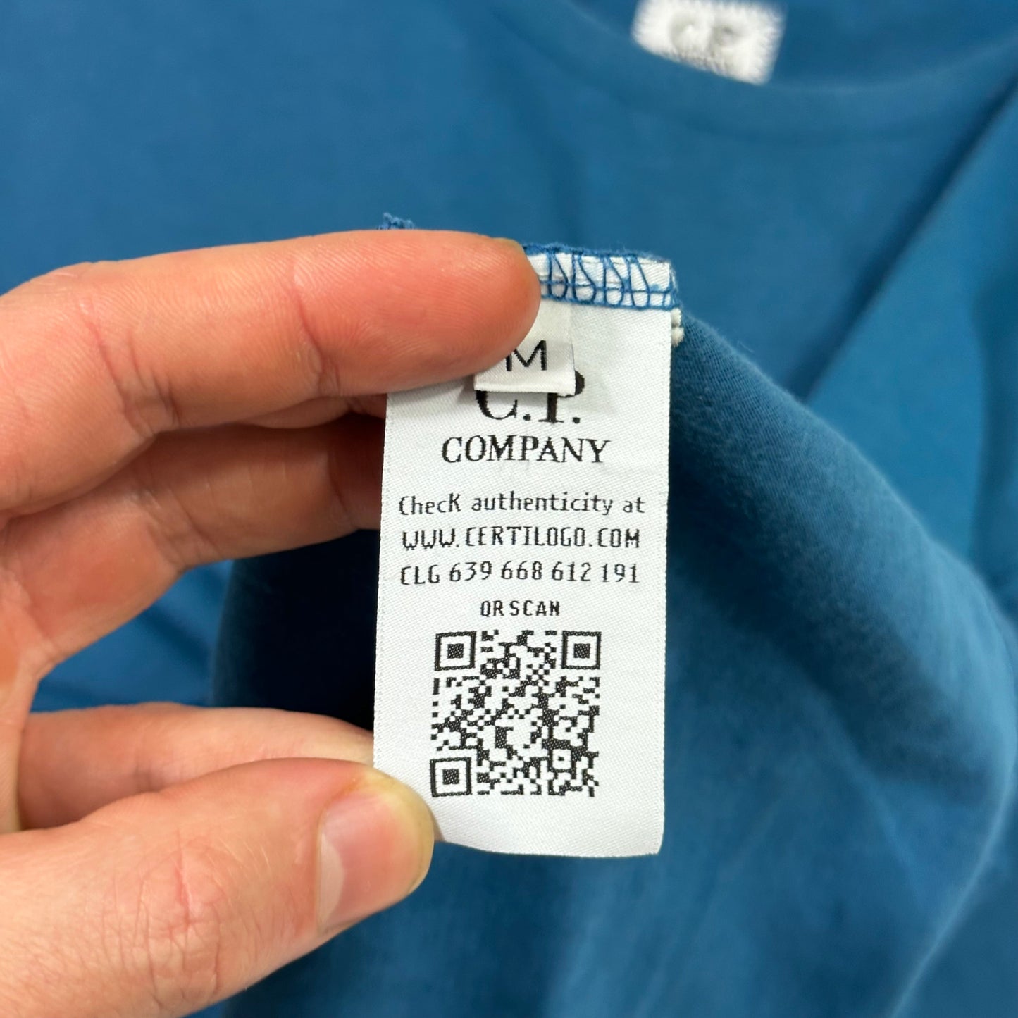 CP Company Box Logo T-shirt - M