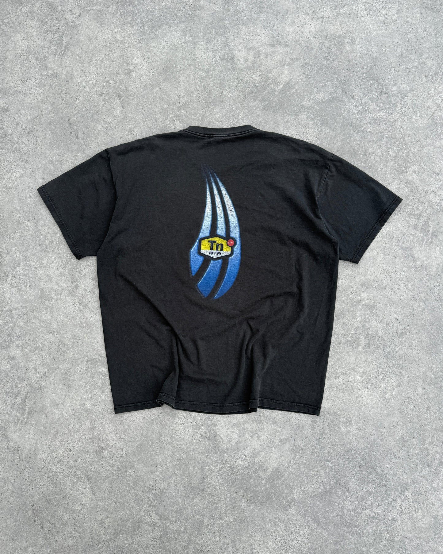 nike tn 1990s heavyweight graphic t-shirt (xl) | Default Title, Black