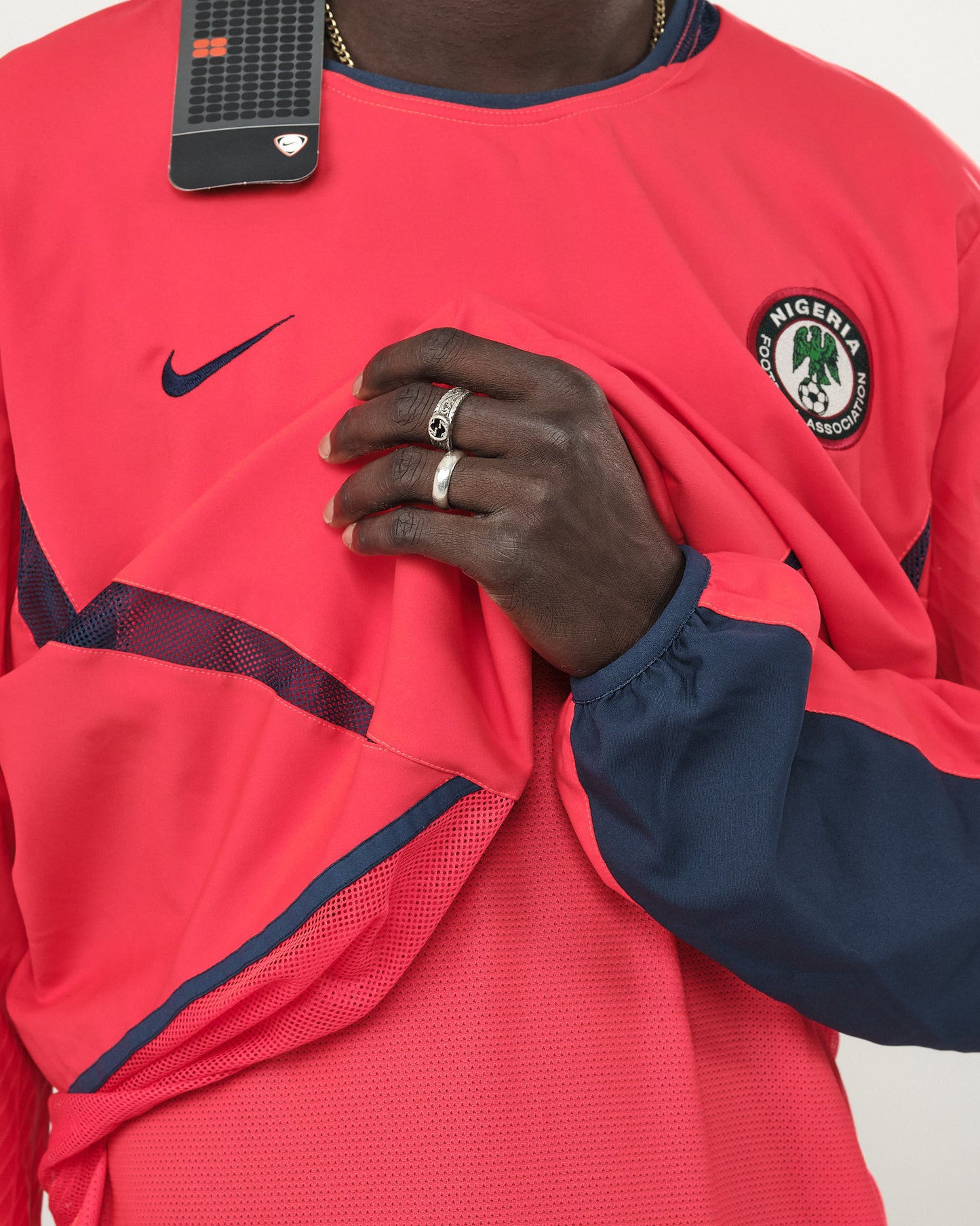2002-04 Nigeria Long Sleeve Player Issue Nike Shirt (XL)