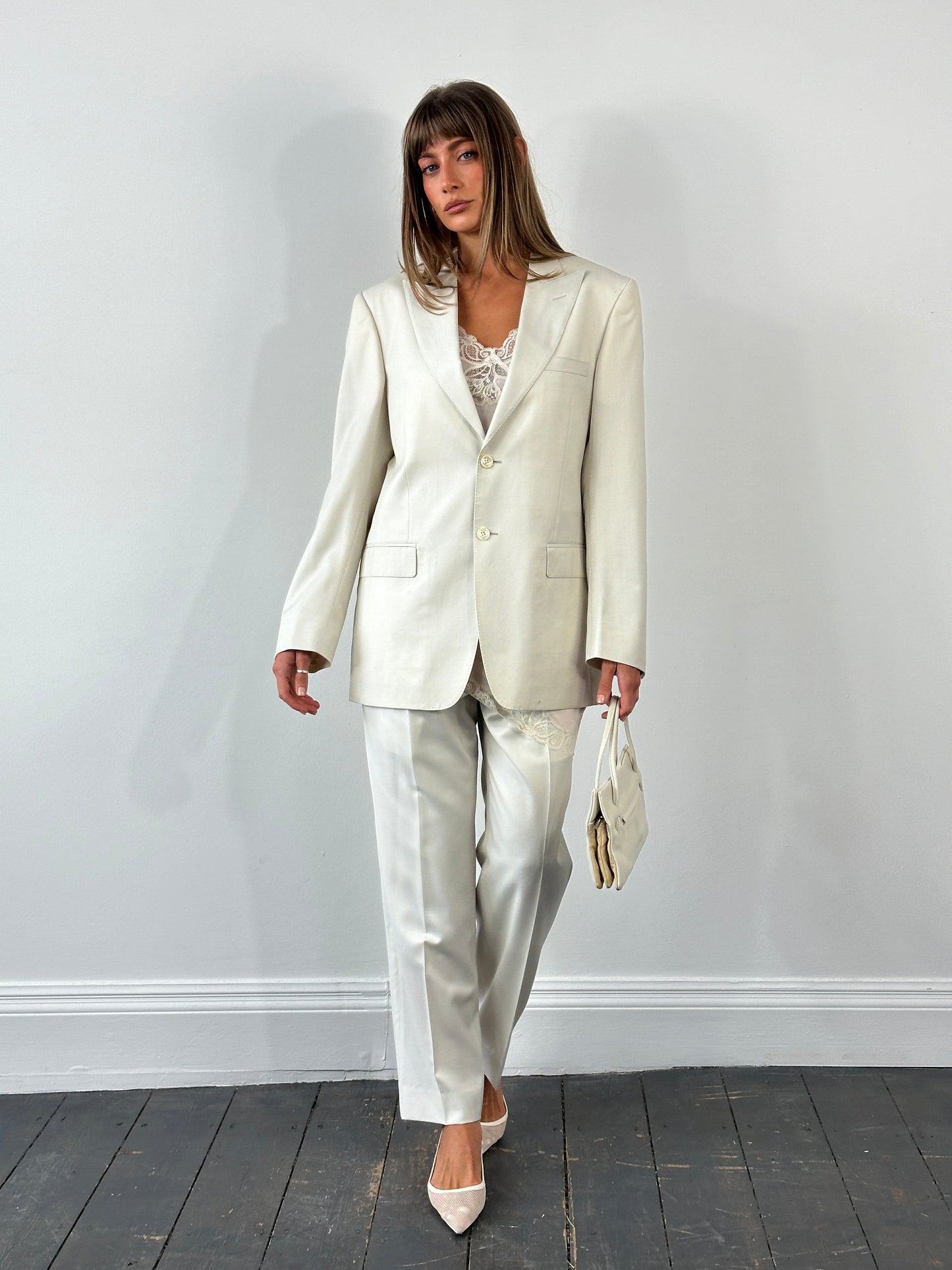 Versace Collection 2000s Straight Leg Suit - 40R/W32