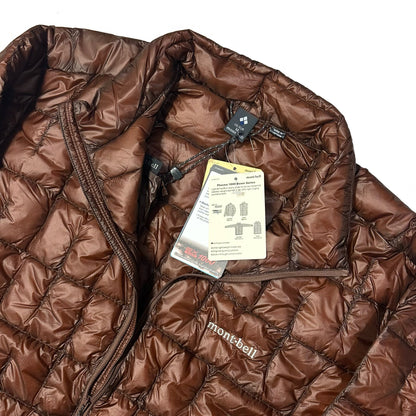 Montbell Plasma 1000 Alpine Down Parka Puffer Jacket In Brown ( USA/ EUR M )
