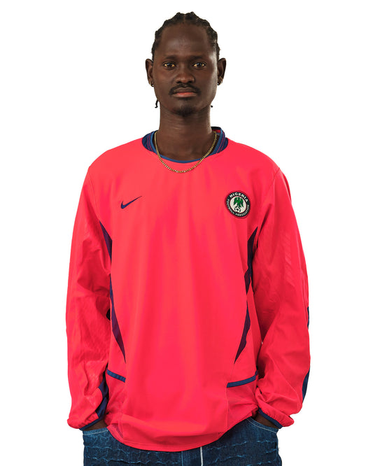 2002-04 Nigeria Long Sleeve Player Issue Nike Shirt (XL)