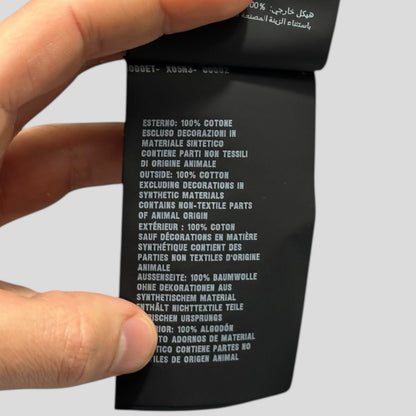 Prada 2018 Rubber Race Logo Sailing Print Shirt - M