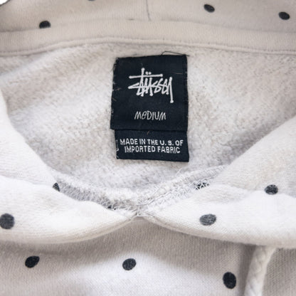 Vintage Stussy Polka Dot Hoodie Size M