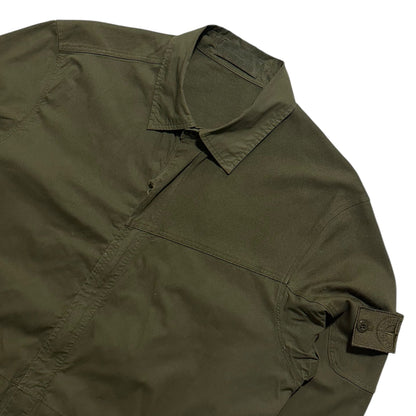 Stone Island Ghost Zip Up Overshirt