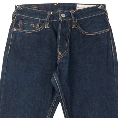 Vintage 2000s Evisu Daicock Japanese Denim Jeans Size W28 | W28, Navy