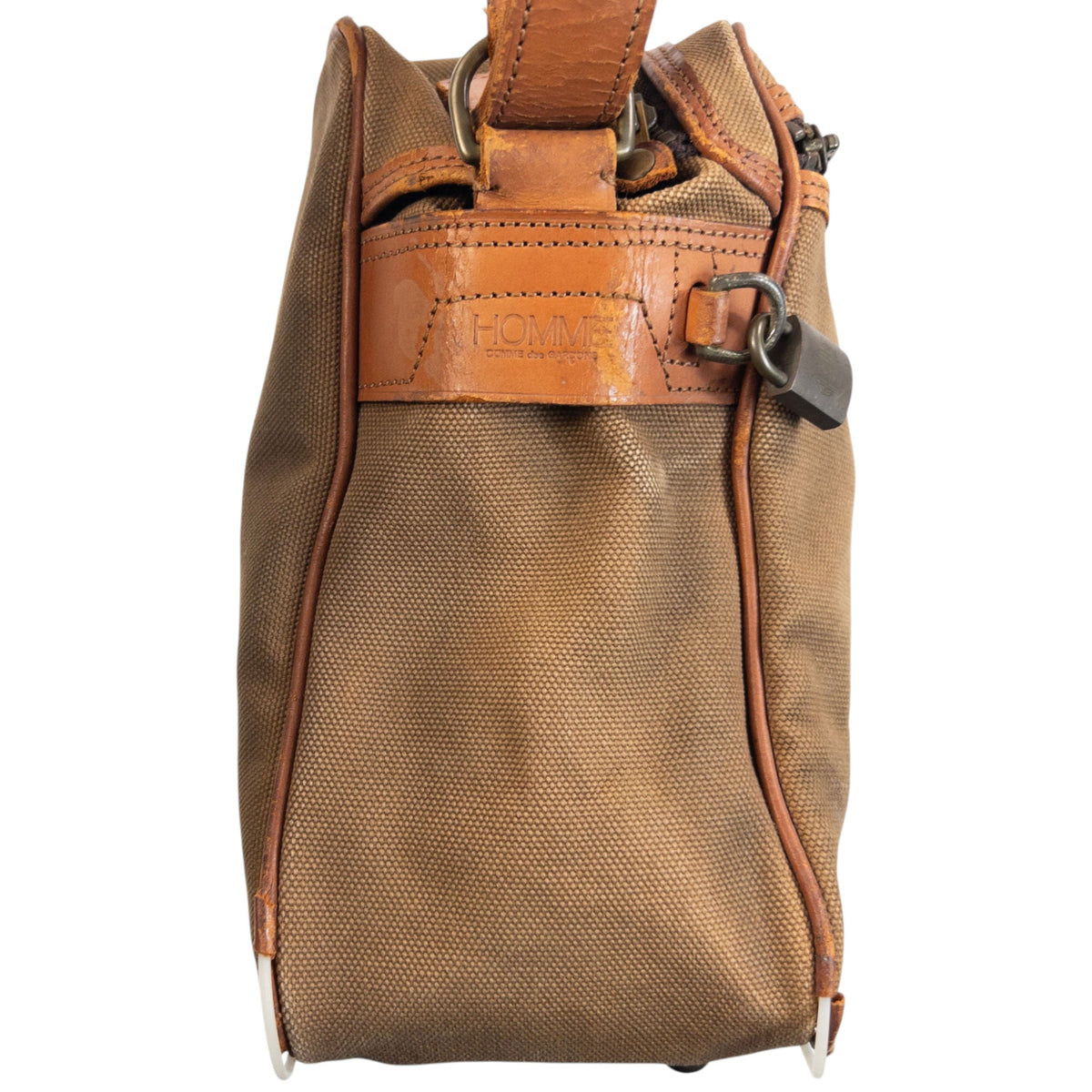 Vintage 2000s Comme Des Garçons HOMME Crossbody Bag | O/S, Brown