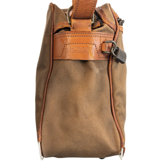 Vintage 2000s Comme Des Garçons HOMME Crossbody Bag | O/S, Brown