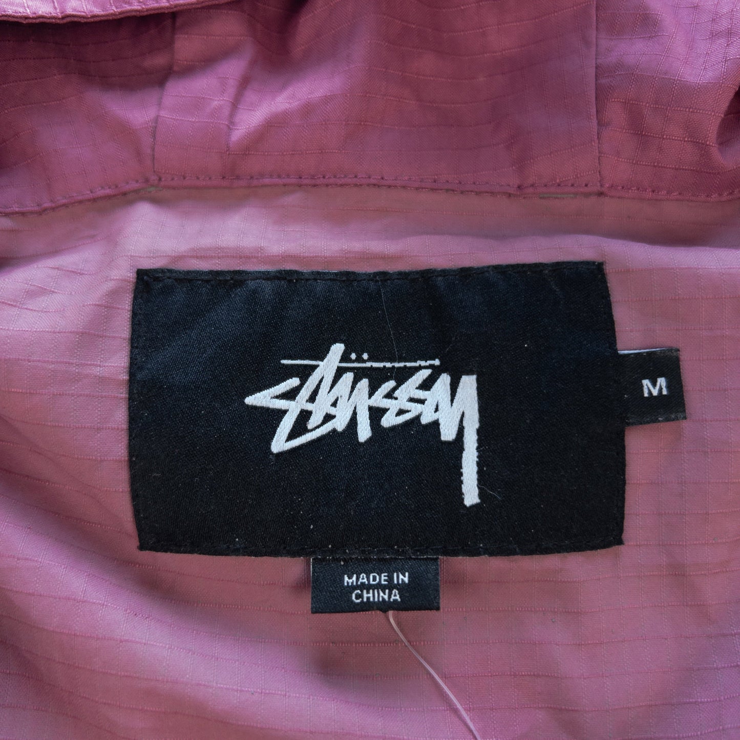 Vintage Stussy Zip Up Light Weight Jacket Size M