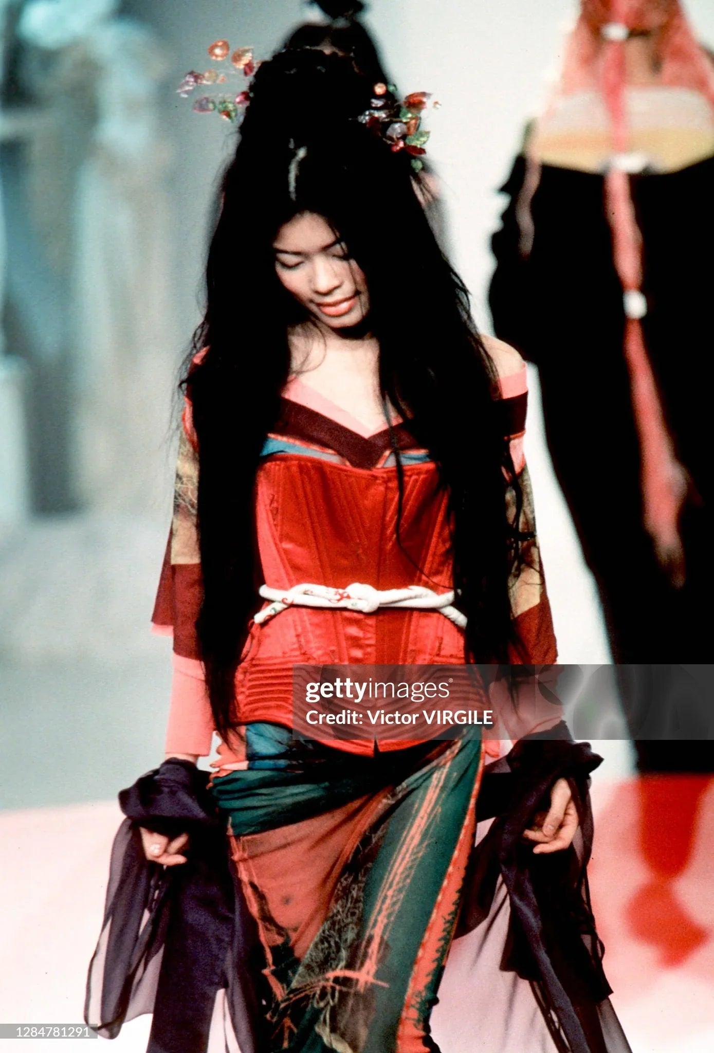 Jean Paul Gaultier S/S 1999 Venus de Milo skirt + top