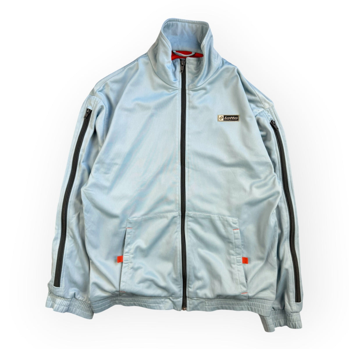 1990's Lotto Expandable Sleeve Track Jacket (S) | Small, Blue