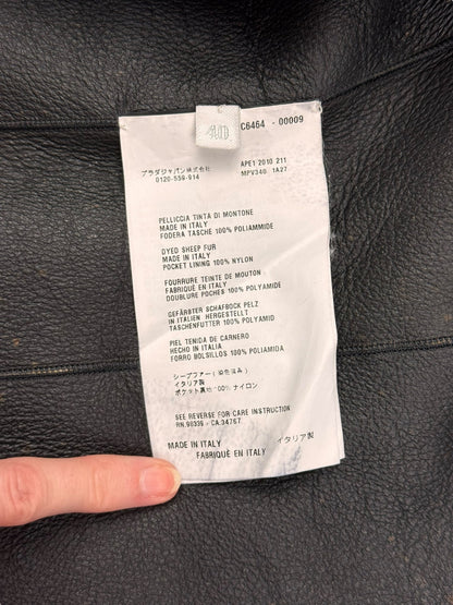 Miu Miu Automne 2010 shearling leopard jacket