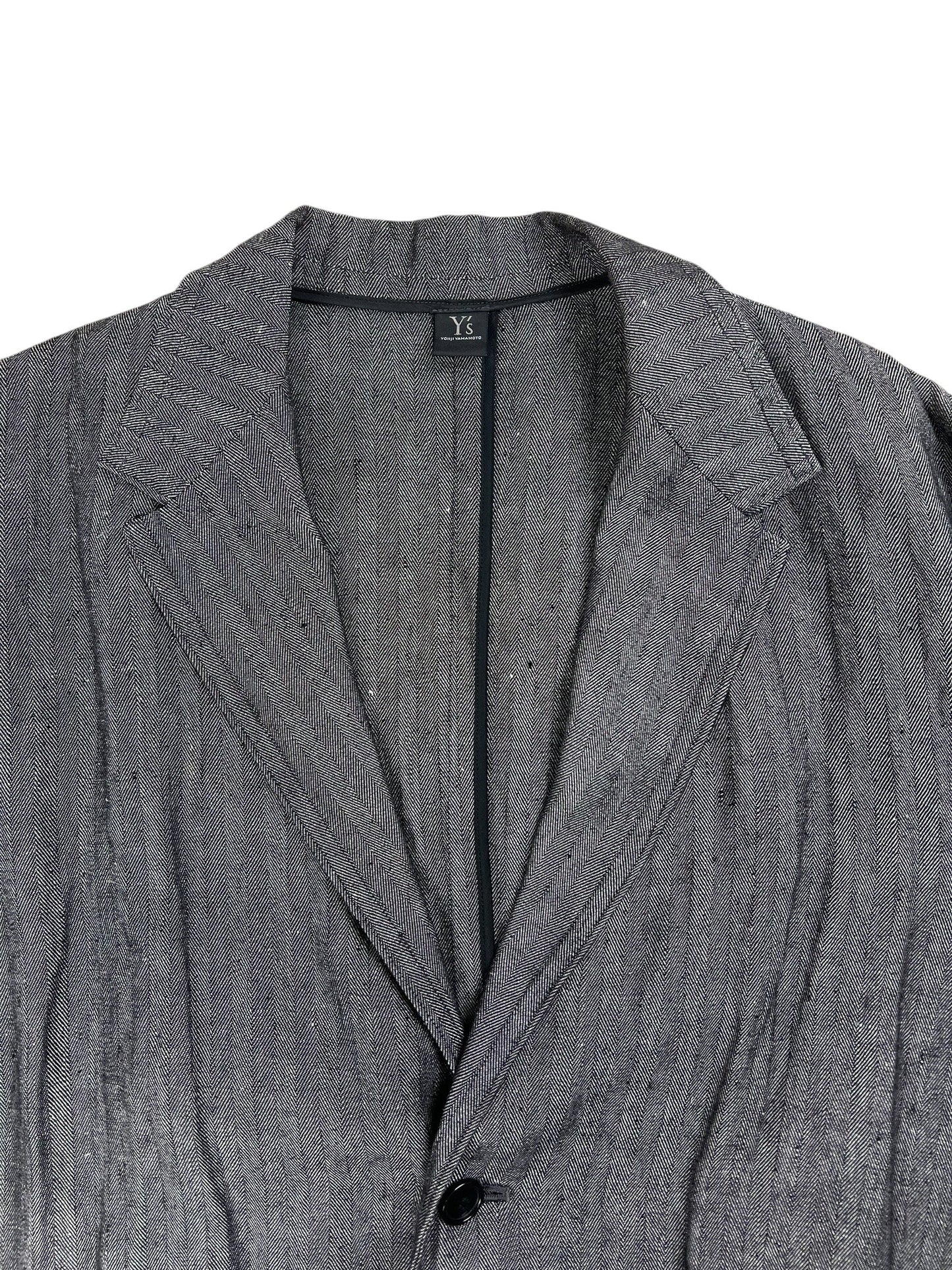 Yohji Yamamoto Y’s vintage herringbone jacket