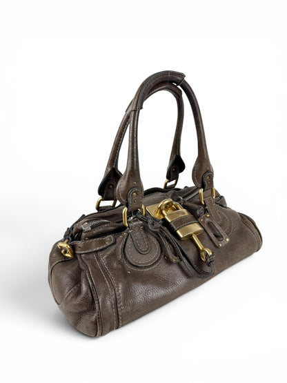 2009 Chloe Paddington Brown Leather Handbag GHW | O/S, Multicoloured