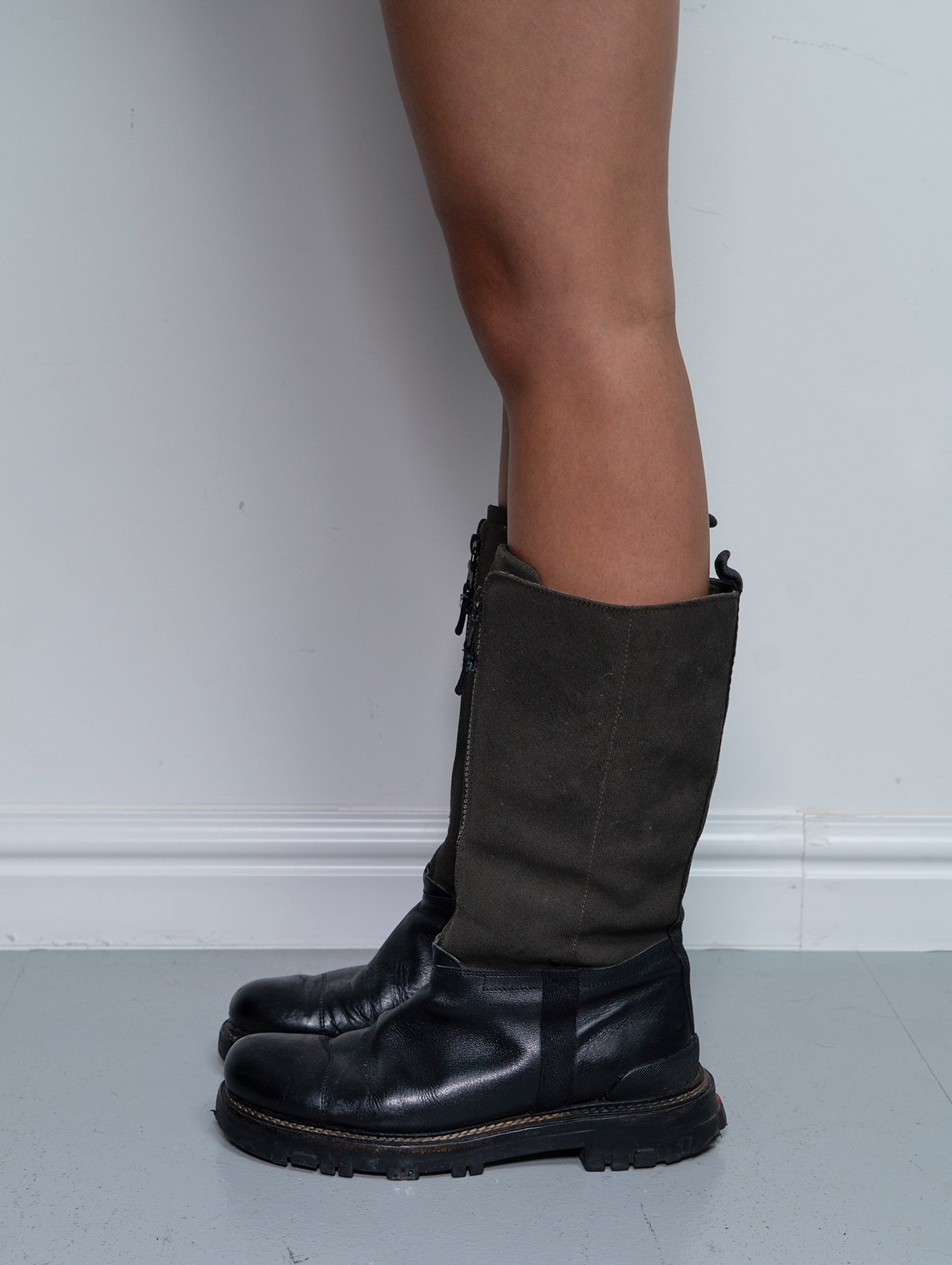 PRADA COMBAT BOOTS (EU 38) | DEFAULT TITLE, Black