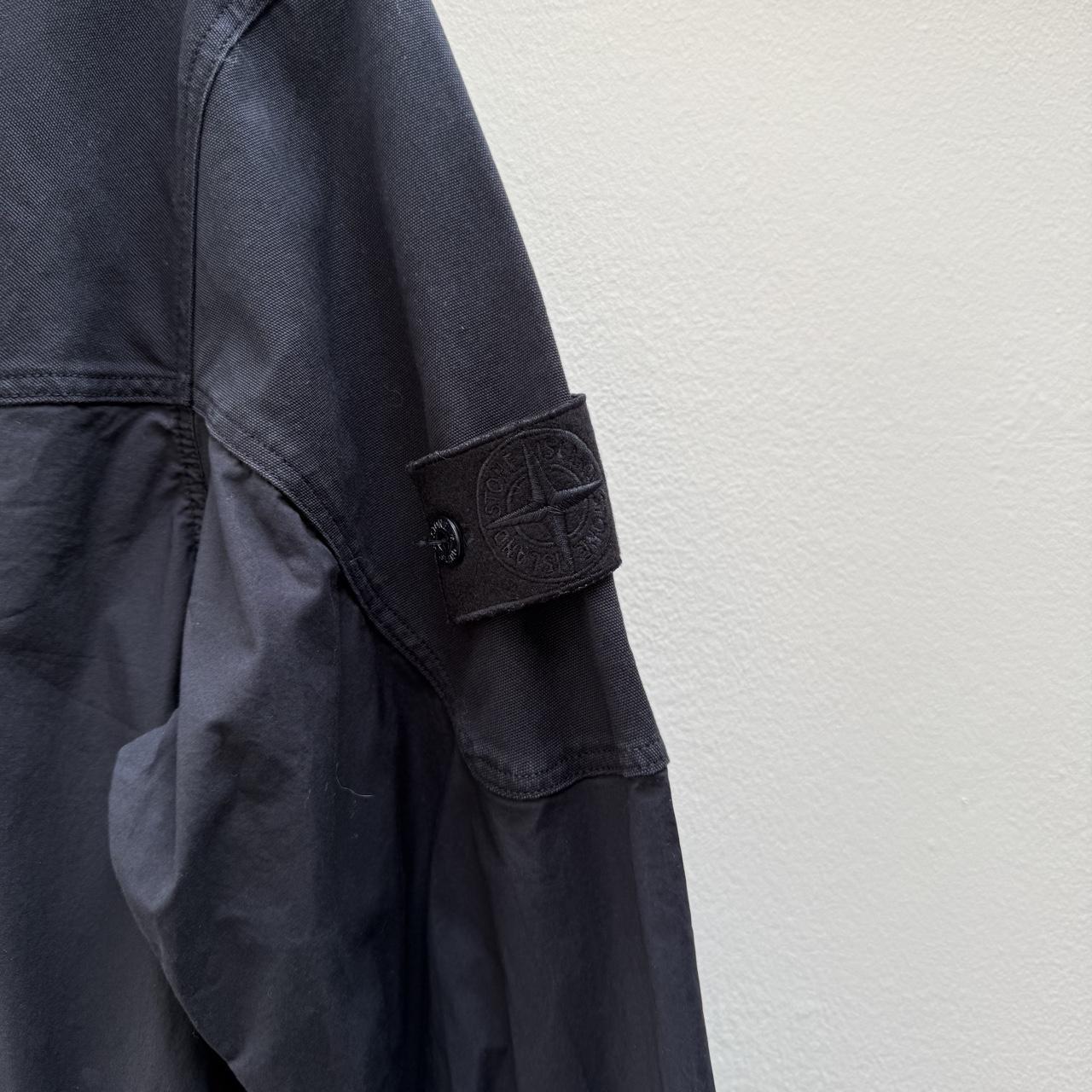 Stone Island Ghost Over Shirt in Navy (L) | Large, Navy