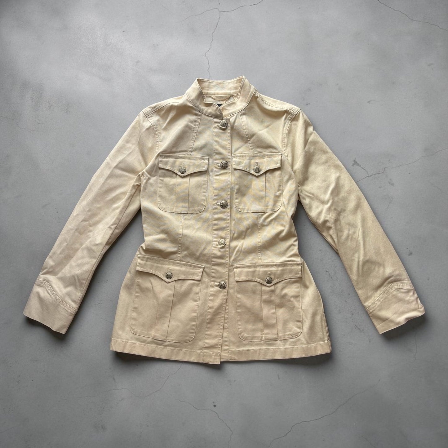 Ralph Lauren Military Jacket | Cream, Cream
