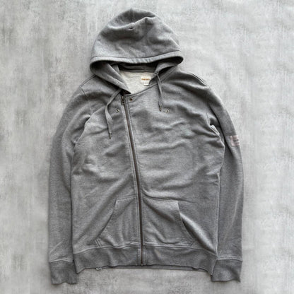 DIESEL ZIP HOODIE | O/S, Grey