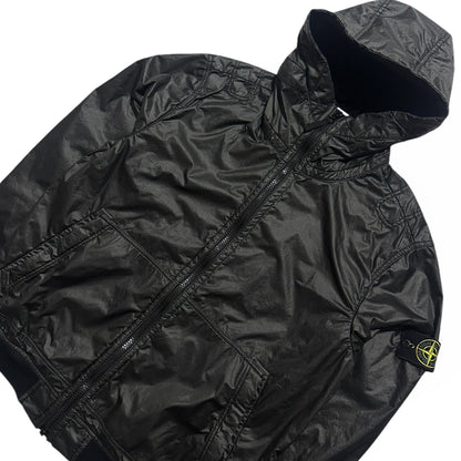 Stone Island Lamy Flock Zip Up Velour Inside Jacket