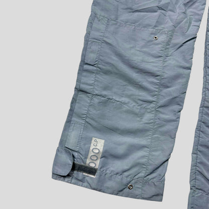 CP Company 2000 Baby Blue Millenium Nylon Stash Pocket Trousers - 34