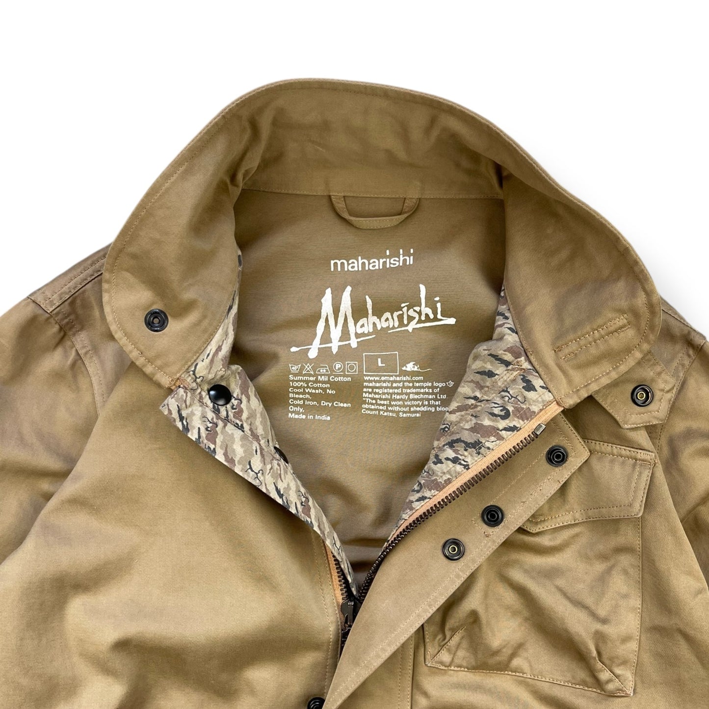 2000's Maharishi Embroidered Skull Jacket (L) | Default Title, Multicoloured