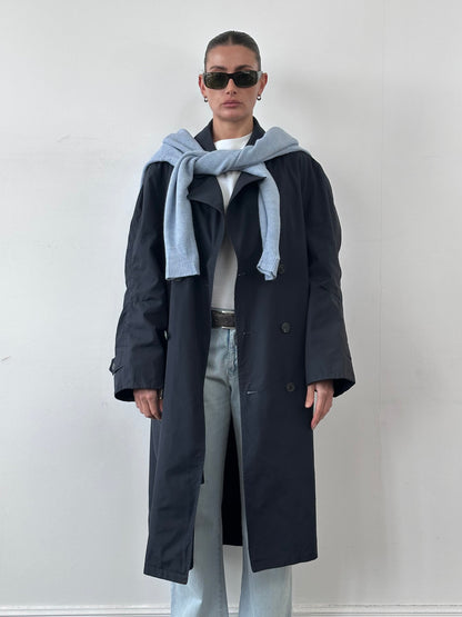 Christian Dior Monsieur Double Breasted Trench Coat - XL